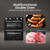 Hisense BID75211BGUK Built-Under Electric Double Oven, Black, A Rated