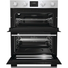 Hisense BID75211XUK Built-Under Electric Double Oven, Stainless Steel, A Rated