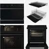 Hisense BID914221ADBG Built-In Electric Double Oven, Black, A Rated