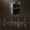 Hisense BID914221AX Built-In Electric Double Oven, Stainless Steel, A Rated