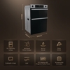 Hisense BID914221CX Built-In Electric Double Oven, Stainless Steel, A Rated