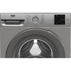 Beko BMN3WT3841S Washing Machine, 8kg, 1400 Spin, Silver, A Rated