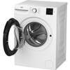 Beko BMN3WT3841W Washing Machine, 8kg, 1400 Spin, White, A Rated
