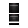 Bosch Built-In Electric Single Oven, Built-In Microwave with Grill & Warming Drawer