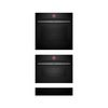 Bosch Built-In Electric Single Oven, Compact Oven with Microwave Function & Warming Drawer