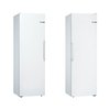 Bosch Tall Larder Fridge & No Frost Tall Freezer Pack, White, E Rated