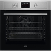 AEG BPX535061M Built-In Electric Single Oven with Pyrolytic Cleaning, Stainless Steel, A+ Rated