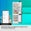 Samsung BRB70F26DES0EU Series 6 SpaceMax&trade; Total No Frost Integrated Fridge Freezer, Sliding Hinge, 70/30, E Rated
