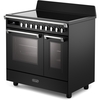 DeLonghi BS 965T IMAA 90cm Induction Range Cooker, Black, A Rated