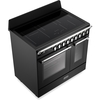 DeLonghi BS 965T IMAA 90cm Induction Range Cooker, Black, A Rated