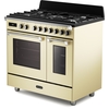 DeLonghi BS 965T MAC 90cm Dual Fuel Range Cooker, Cream