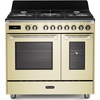 DeLonghi BS 965T MAC 90cm Dual Fuel Range Cooker, Cream