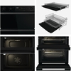 Hisense BUD714221ADBG Built-Under Electric Double Oven, Black, A Rated