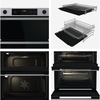 Hisense BUD714221CX Built-Under Electric Double Oven, Stainless Steel, A Rated