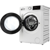 Beko BWC8121W Washing Machine, 8kg, 1200 Spin, White, A Rated