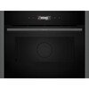 Neff C24GR3XG1B N70 Built-In Microwave with Grill, Graphite Grey