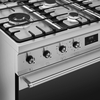 Smeg C92GPX2 Symphony Classic 90cm Dual Fuel Range Cooker, Stainless Steel, A Rated