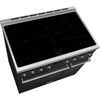 Smeg C92IPMB2 Symphony Classic 90cm Induction Range Cooker, Black, A Rated