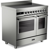 DeLonghi PRO 965T IMXX 90cm Induction Range Cooker, Stainless Steel, A Rated