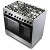 DeLonghi DTRM 905DF 90cm Dual Fuel Range Cooker, Stainless Steel, A Rated
