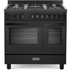 DeLonghi PRO 965T GAA 90cm Gas Range Cooker, Grey, A Rated