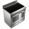 DeLonghi BS 965T IMXX 90cm Induction Range Cooker, Stainless Steel, A Rated
