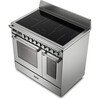 DeLonghi BS 965T IMXX 90cm Induction Range Cooker, Stainless Steel, A Rated