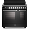 DeLonghi BS 965T IMAA 90cm Induction Range Cooker, Grey, A Rated