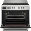 DeLonghi BS 965 MXX 90cm Dual Fuel Range Cooker, Stainless Steel, A Rated