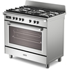 DeLonghi BS 965 MXX 90cm Dual Fuel Range Cooker, Stainless Steel, A Rated