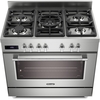 DeLonghi PRO 965 MXX 90cm Dual Fuel Range Cooker, Stainless Steel, A Rated