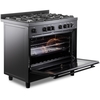 DeLonghi PRO 965 GAA 90cm Gas Range Cooker, Grey, A Rated