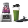 Ninja CB100UK Foodi Power Nutri Blender 2-in-1 with Smart Torque & Auto-iQ 1100 watt, Silver