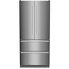 Liebherr CBNste 8872 American Fridge Freezer, Silver, E Rated,  Plumbed