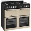 Leisure Chefmaster CC100F521C 100cm Dual Fuel Range Cooker, Cream, A Rated