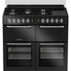 Leisure CC100F521K Chefmaster 100cm Dual Fuel Range Cooker, Black, A Rated