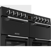 Leisure CC100F521K Chefmaster 100cm Dual Fuel Range Cooker, Black, A Rated