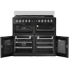 Leisure CC100F521K Chefmaster 100cm Dual Fuel Range Cooker, Black, A Rated