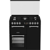Leisure CC90F531K Chefmaster 90cm Dual Fuel Range Cooker, Black, A Rated