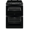 AEG CCB6741MCB 6000 SteamBake Ceramic Electric Cooker with Double Oven, Black, A Rated
