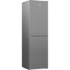 Beko CCFM4582S Frost Free Fridge Freezer, 50/50, Silver, E Rated