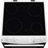 AEG CCX6501ACW 5000 SurroundCook Ceramic Electric Cooker with Double Oven, White, A Rated
