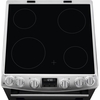AEG CCX6530ACM Ceramic Electric Cooker with Double Oven, Stainless Steel, A Rated