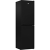Beko CFG4582B Frost Free Fridge Freezer, 50/50, Black, E Rated