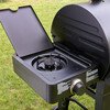 Char-Griller CG30283925 Double Play Gas & Charcoal Grill (no regulator), Black
