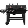 Char-Griller Double Play Gas & Charcoal Grill (with UK regulator), Black