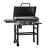 Char-Griller CG30354225 Flat Iron� 3 Burner Gas Griddle / Plancha (no regulator), Black
