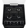 AEG CGX6130ACB Gas Cooker with Double Oven, Black, A Rated