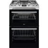 AEG CGX6130ACM Gas Cooker with Double Oven, Stainless Steel, A Rated