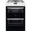 AEG CGX6130ACW Gas Cooker with Double Oven, White, A Rated